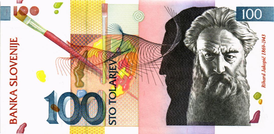 СЛОВЕНИЯ 100 ТОЛАРОВ