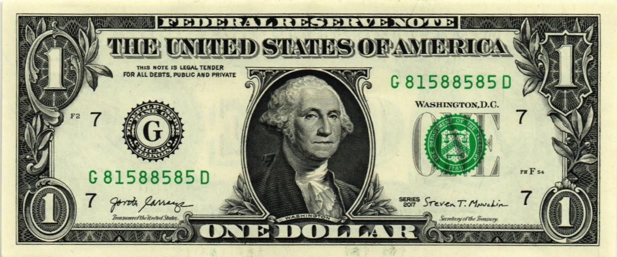 США 1 ДОЛЛАР (G - ЧИКАГО) мини 1