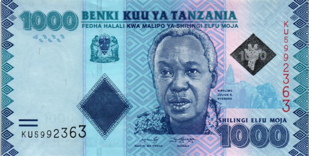 ТАНЗАНИЯ 1000 ШИЛЛИНГОВ