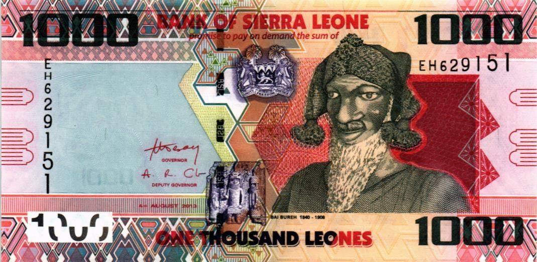 СЬЕРРА-ЛЕОНЕ 1000 ЛЕОНЕ