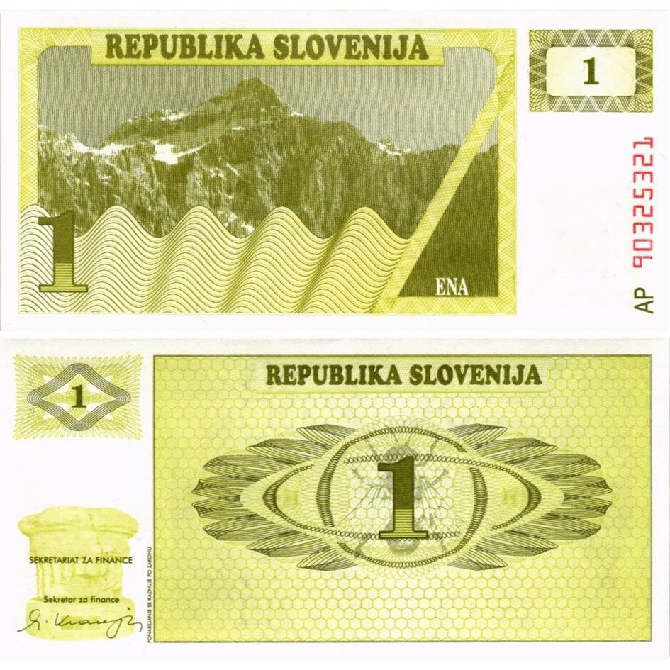 СЛОВЕНИЯ НАБОР 1-2-5-10-50 ТОЛАР мини 3