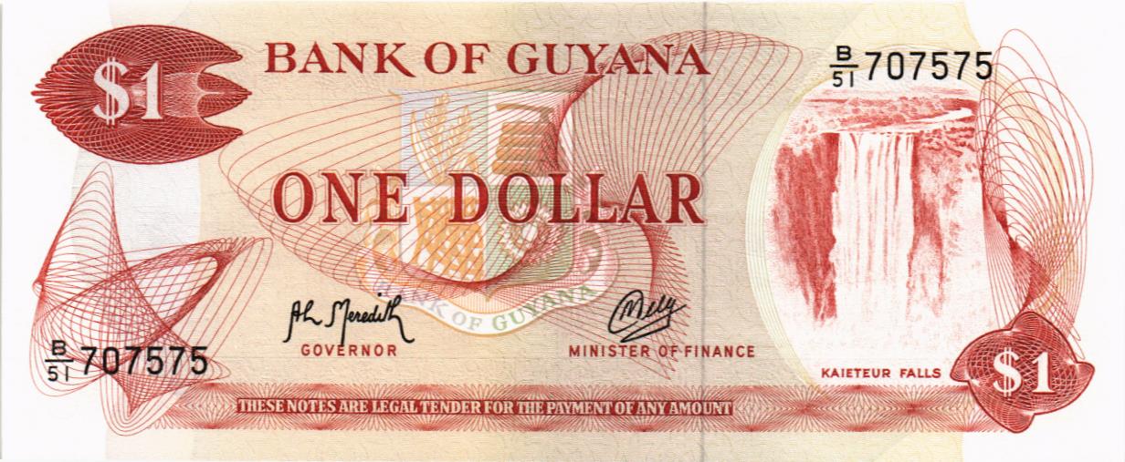 ГАЙАНА 1 ДОЛЛАР