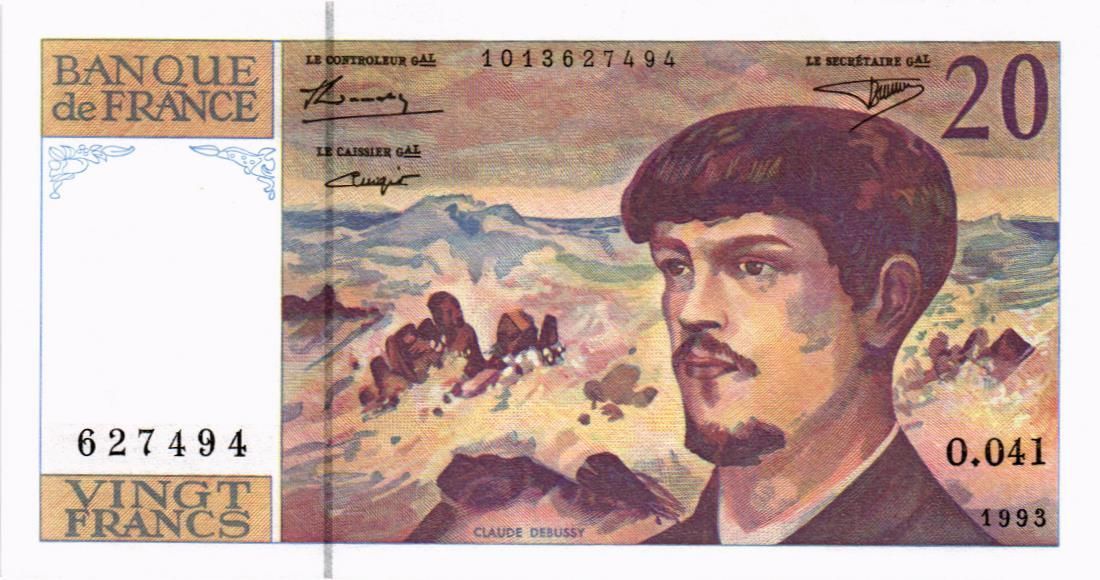 ФРАНЦИЯ 20 ФРАНКОВ мини 1