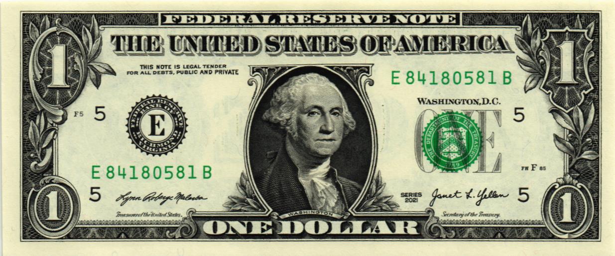 США 1 ДОЛЛАР (E - РИЧМОНД) мини 1