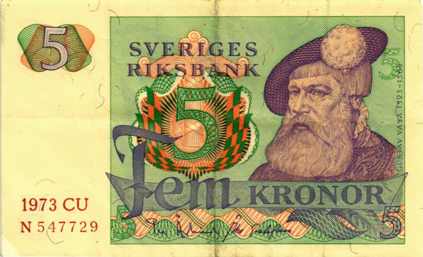 ШВЕЦИЯ 5 КРОН мини 1
