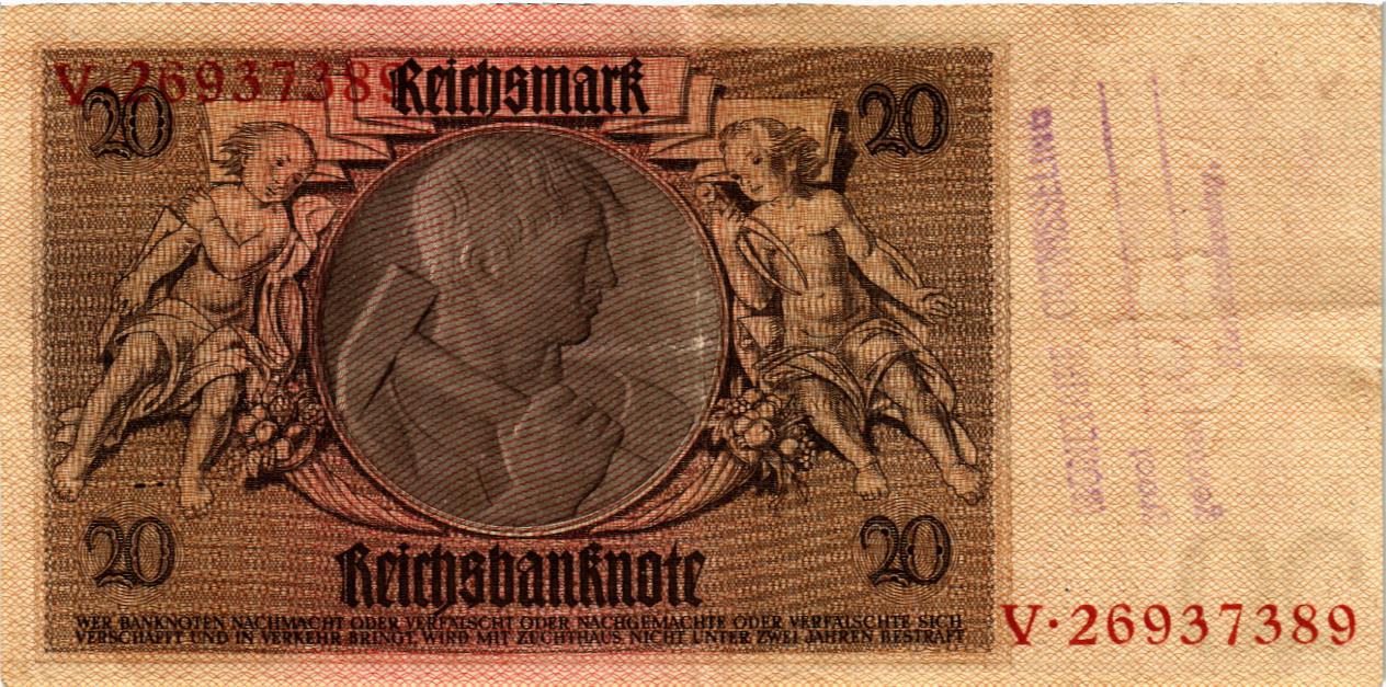 ГЕРМАНИЯ 20 МАРОК мини 2