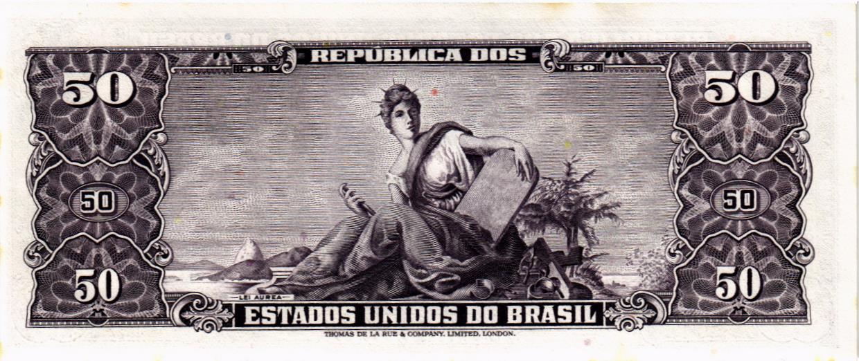 БРАЗИЛИЯ 50 КРУЗЕЙРО мини 2