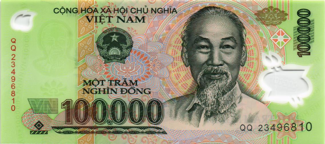 ВЬЕТНАМ 100000 ДОНГ мини 1