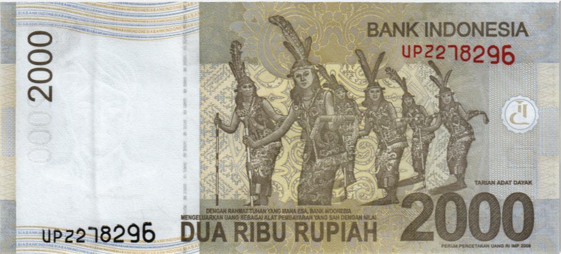 ИНДОНЕЗИЯ 2000 РУПИЙ мини 2