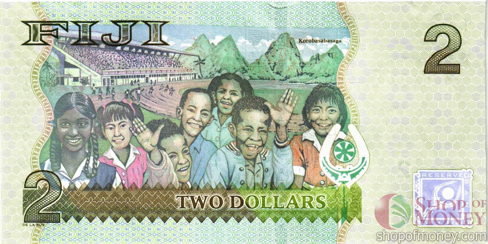 ФИДЖИ 2 ДОЛЛАРА мини 2