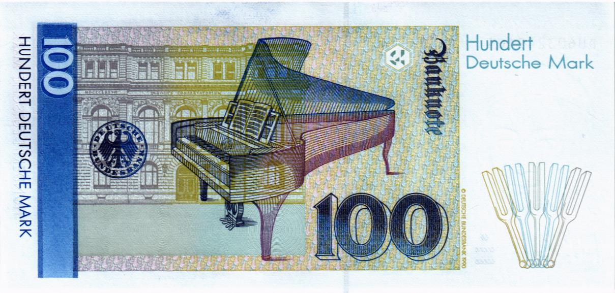 ГЕРМАНИЯ 100 МАРОК (ФРГ) мини 2