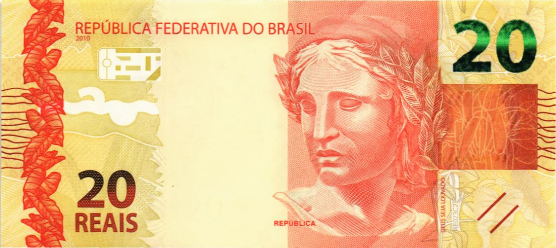 БРАЗИЛИЯ 20 РЕАЛ