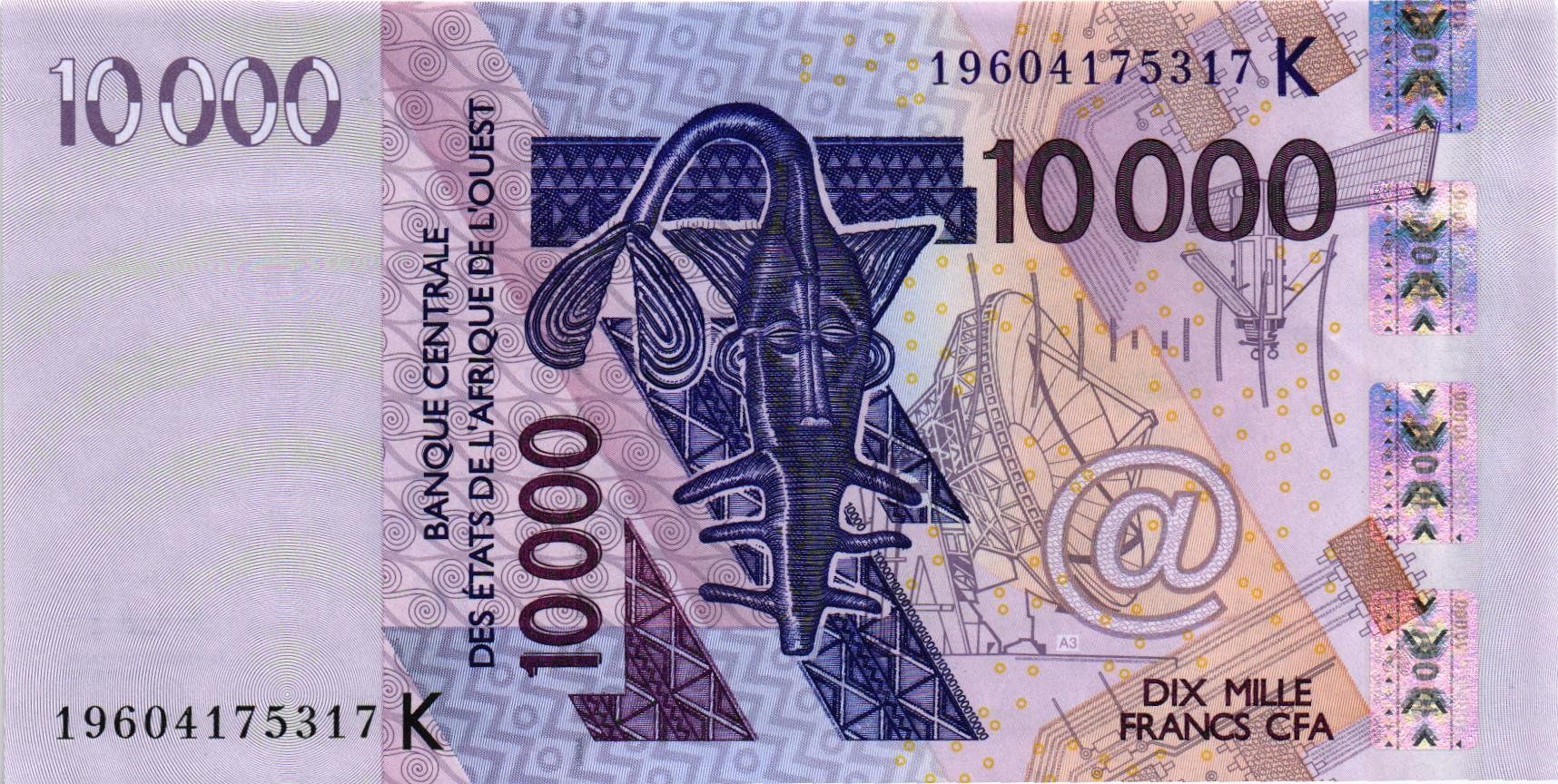 СЕНЕГАЛ 10000 ФРАНКОВ