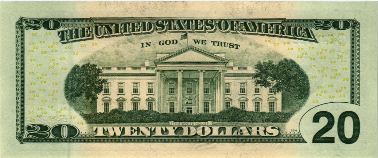США 20 ДОЛЛАРОВ (B - НЬЮ-ЙОРК) мини 2