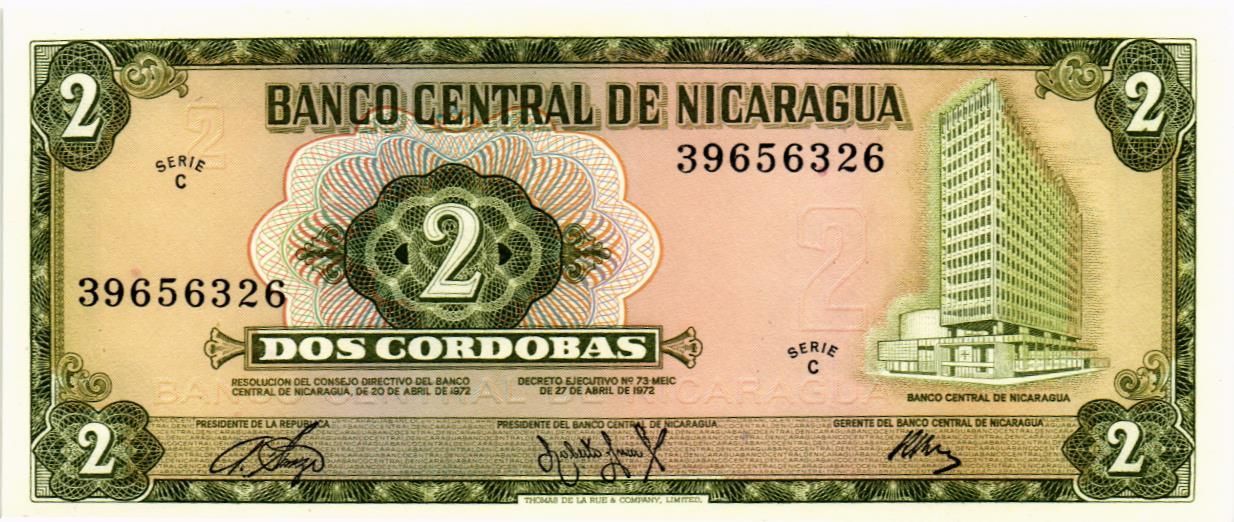 НИКАРАГУА 2 КОРДОБА