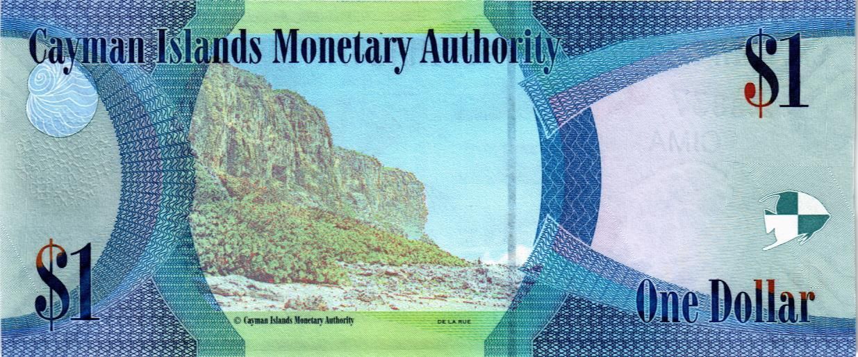 КАЙМАНОВЫ ОСТРОВА 1 ДОЛЛАР (D/4) мини 2