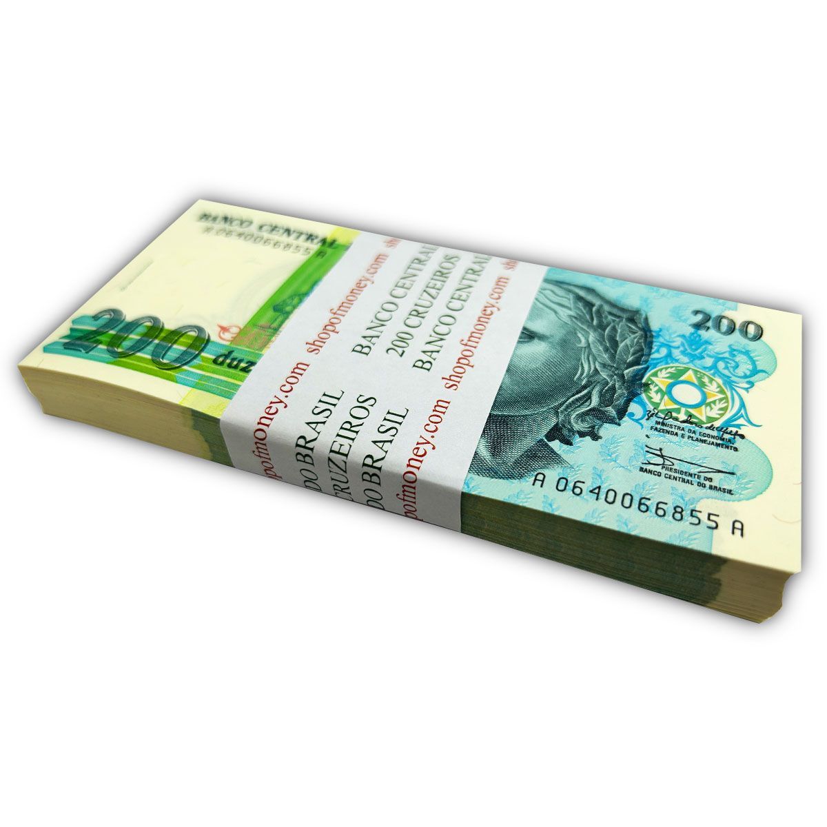 БРАЗИЛИЯ 200 КРУЗЕЙРО (100 БАНКНОТ)