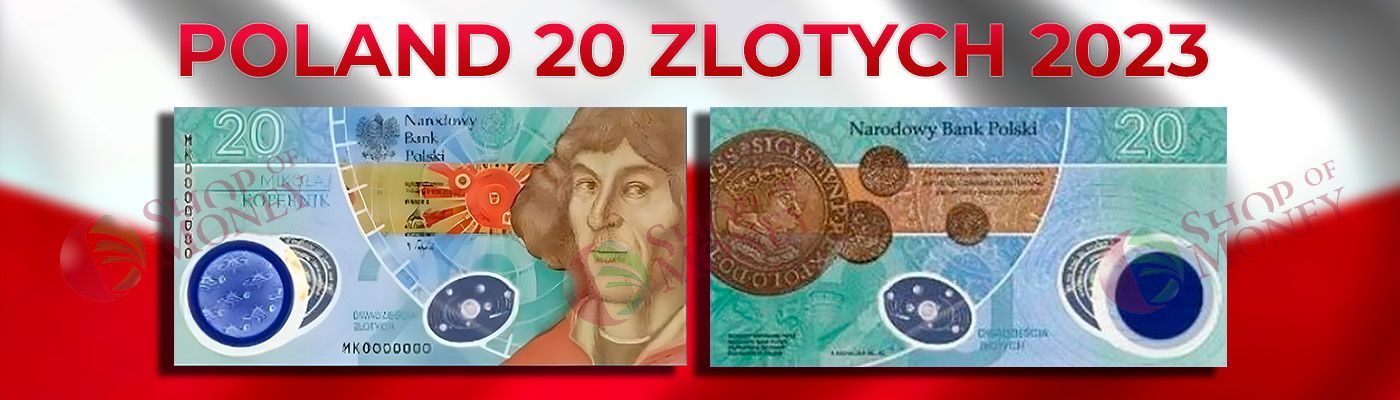 New Poland 20 Zlotych 2023