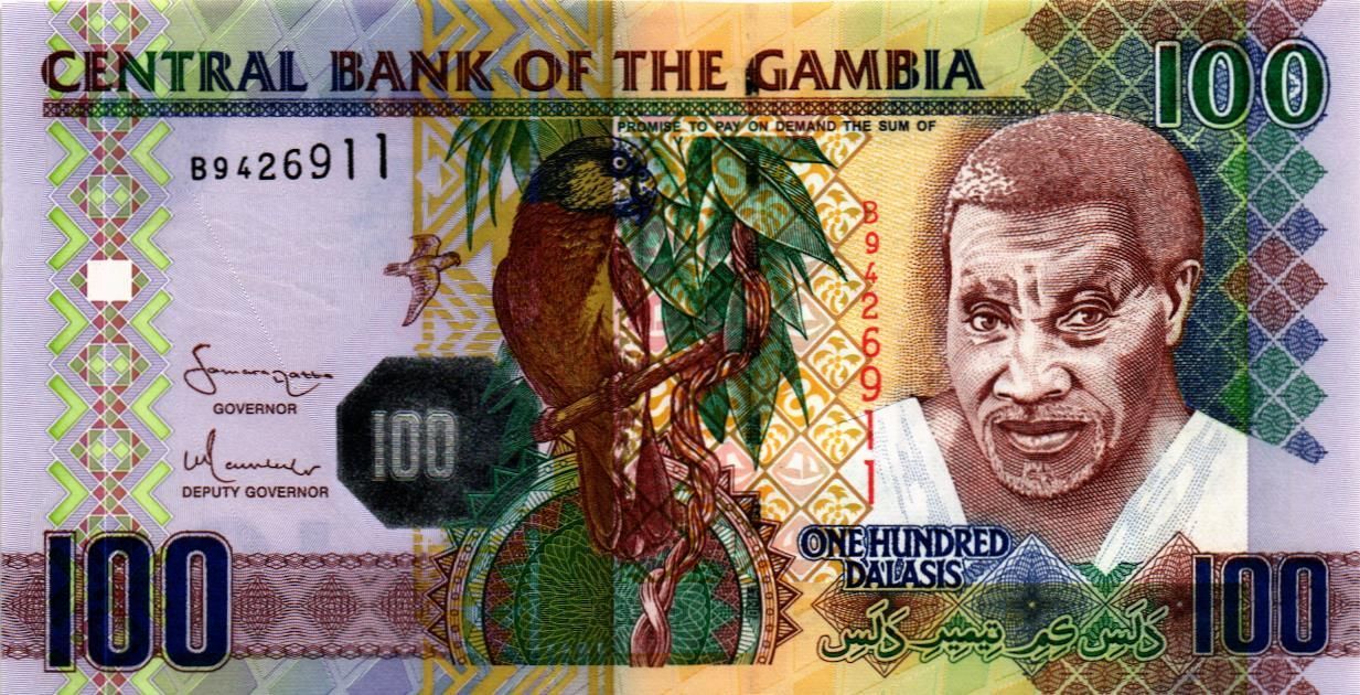 ГАМБИЯ 100 ДАЛАСИ мини 1