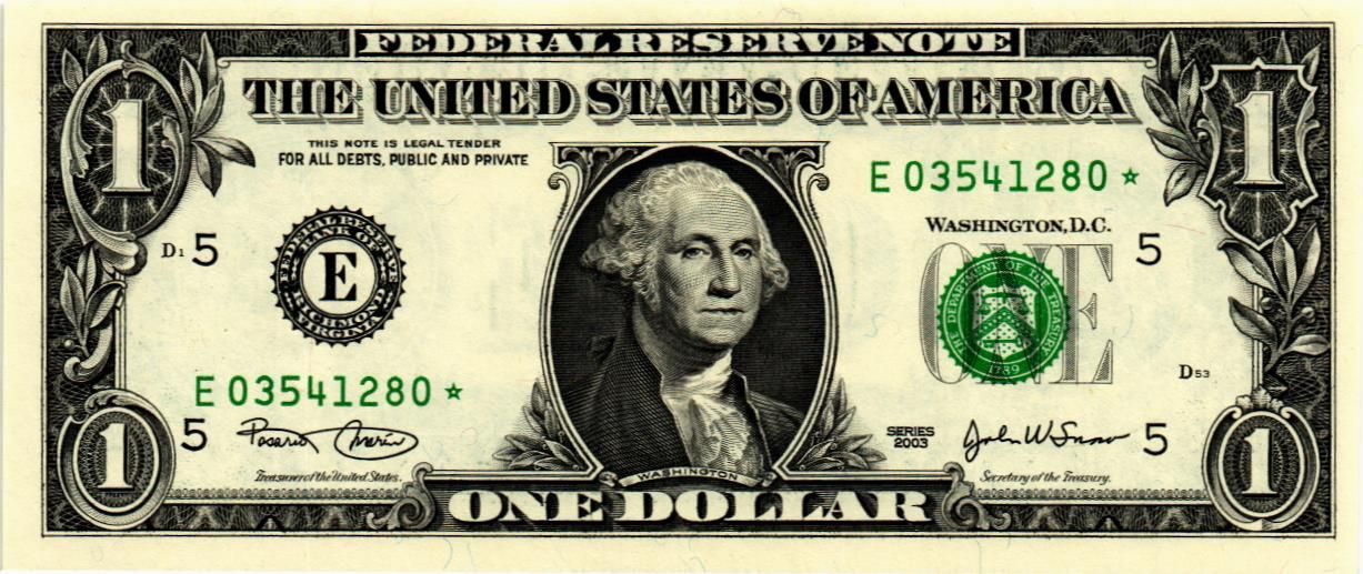 США 1 ДОЛЛАР (E - РИЧМОНД, REPLACEMENT) мини 1