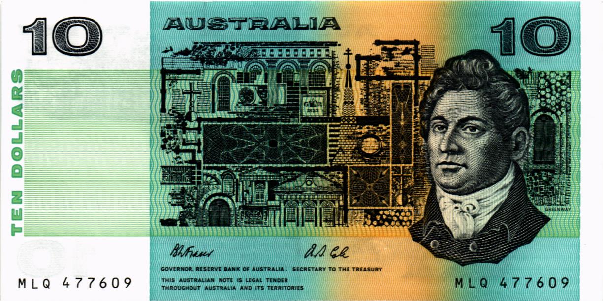 АВСТРАЛИЯ 10 ДОЛЛАРОВ usd мини 1