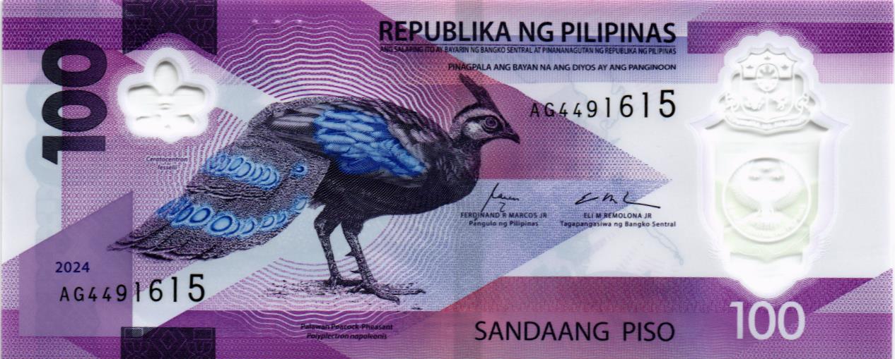 ФИЛИППИНЫ 100 ПЕСО