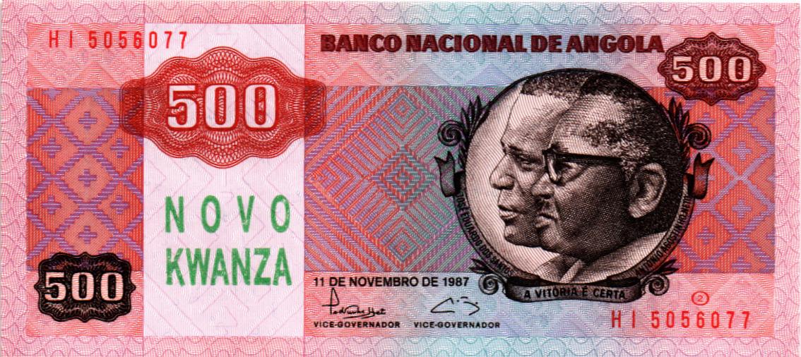 АНГОЛА 500 КВАНЗА мини 1