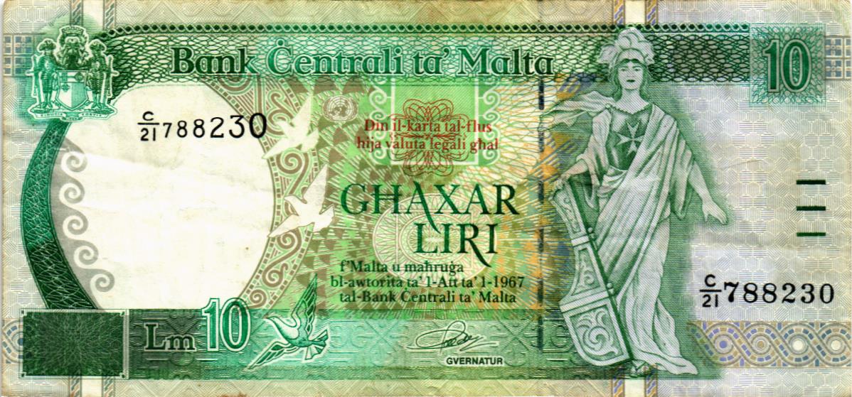 МАЛЬТА 10 ЛИР мини 1