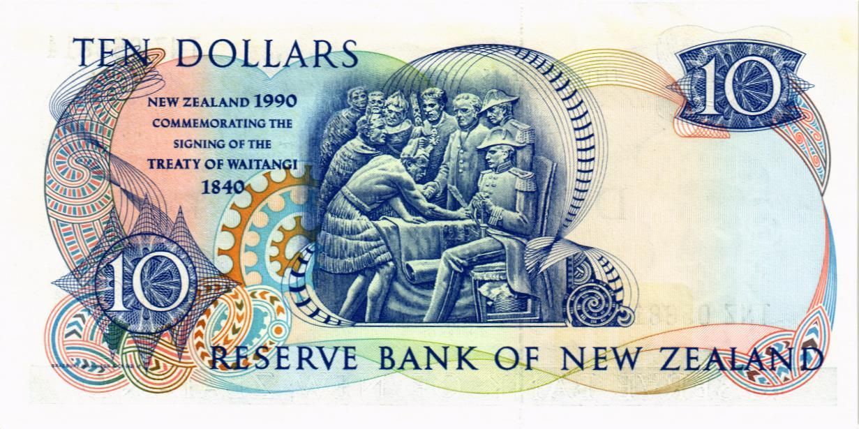 НОВАЯ ЗЕЛАНДИЯ 10 ДОЛЛАРОВ мини 2