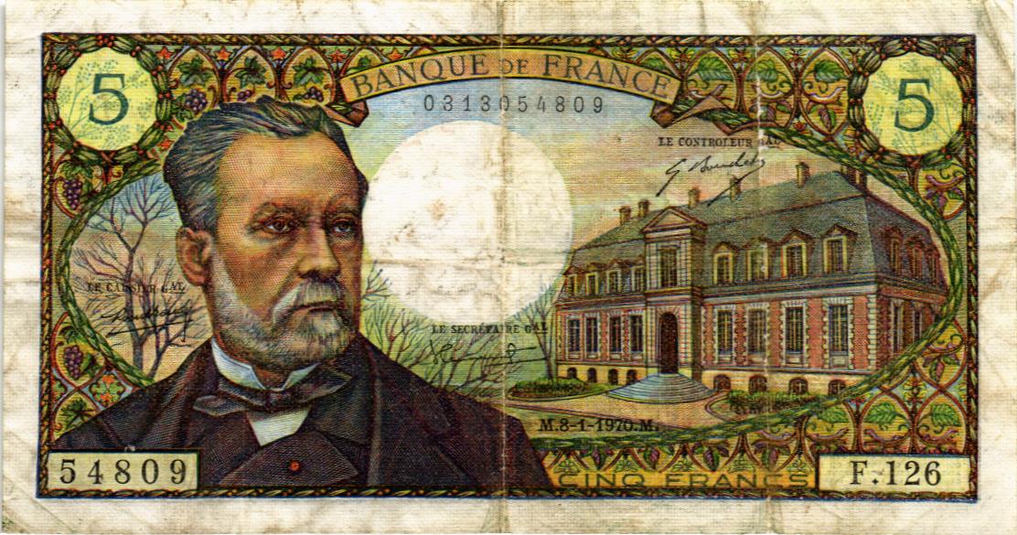 ФРАНЦИЯ 5 ФРАНКОВ мини 1