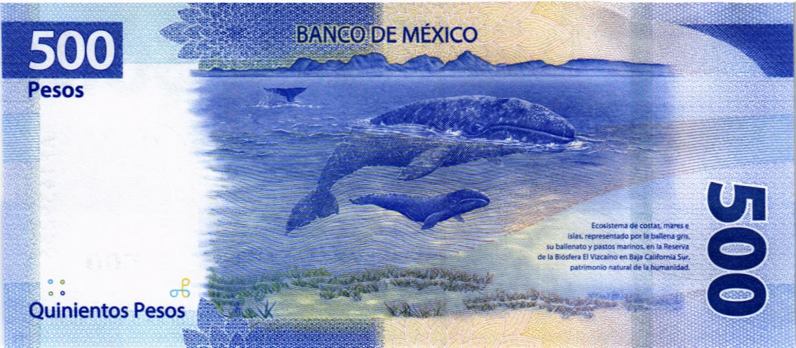 МЕКСИКА 500 ПЕСО (19.05.2017) мини 2
