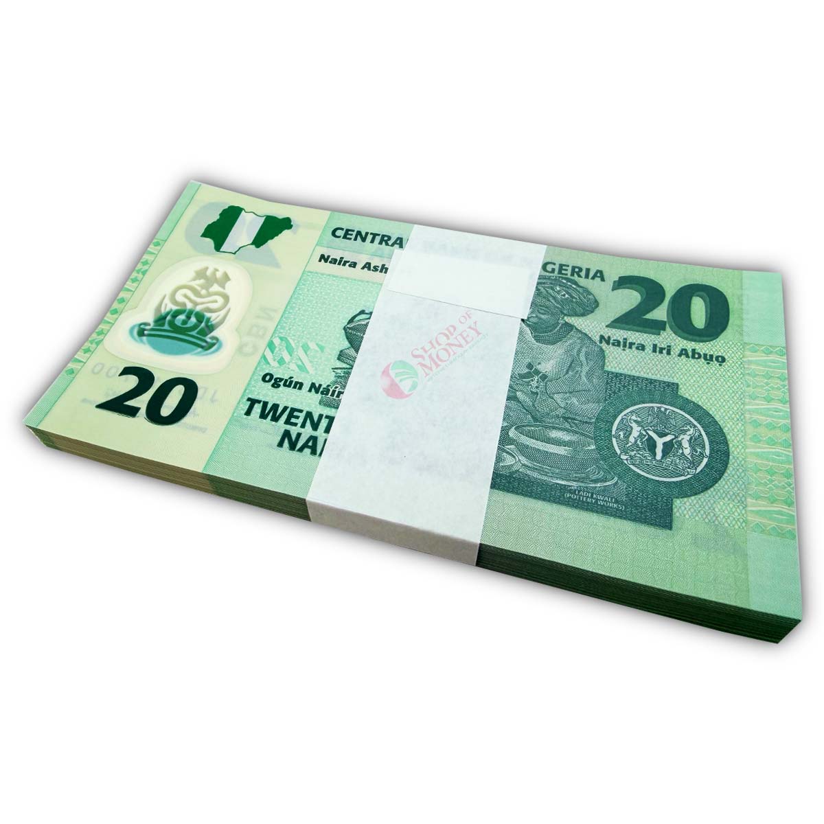 НИГЕРИЯ 20 НАЙРА (100 БАНКНОТ) мини 2