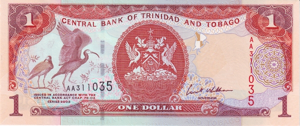 ТРИНИДАД И ТОБАГО 1 ДОЛЛАР