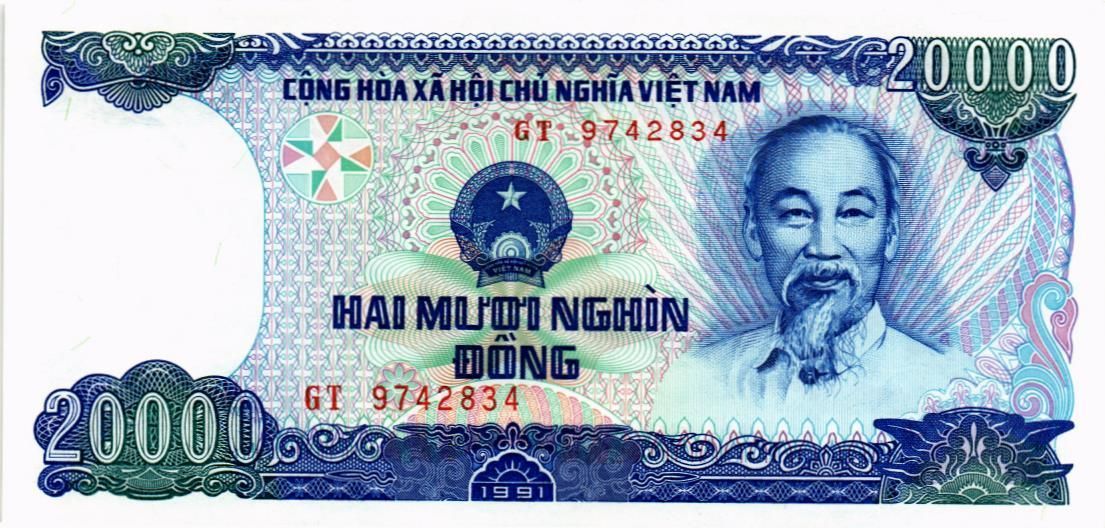 ВЬЕТНАМ 20000 ДОНГА