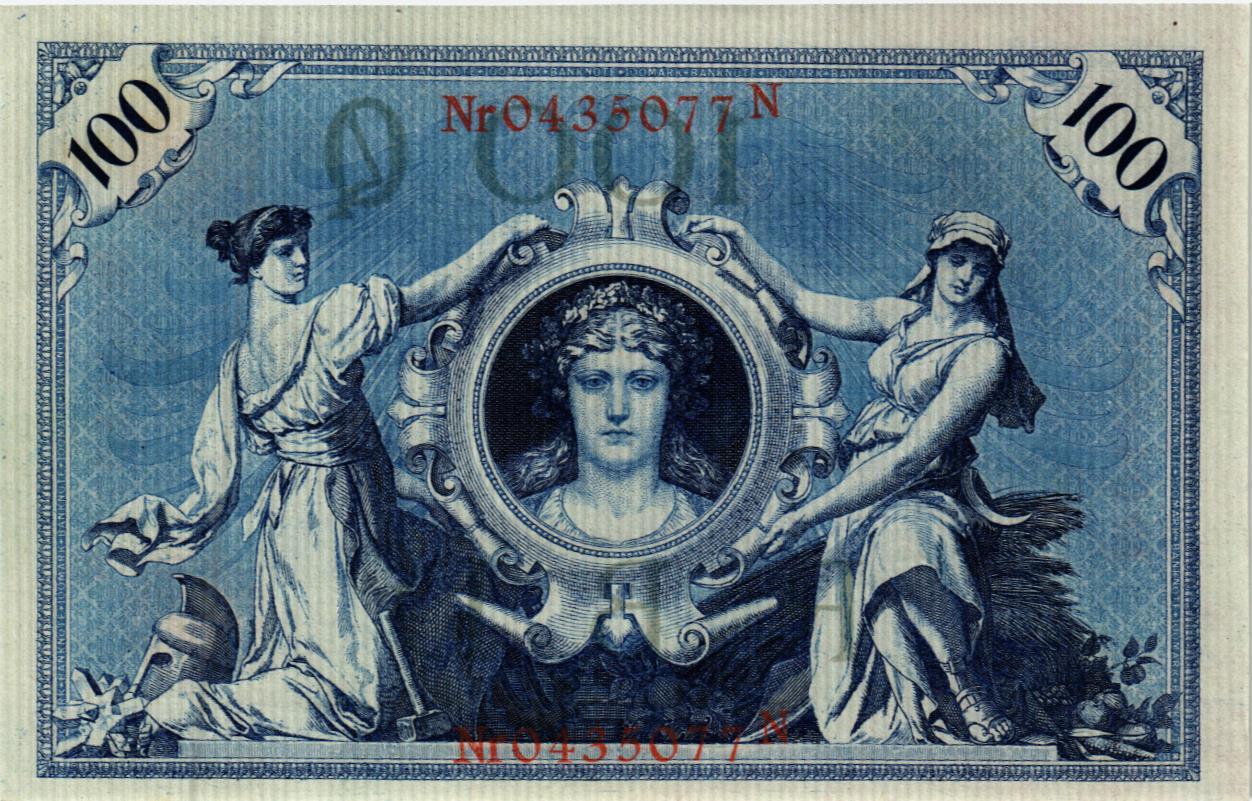 ГЕРМАНИЯ 100 МАРОК мини 2