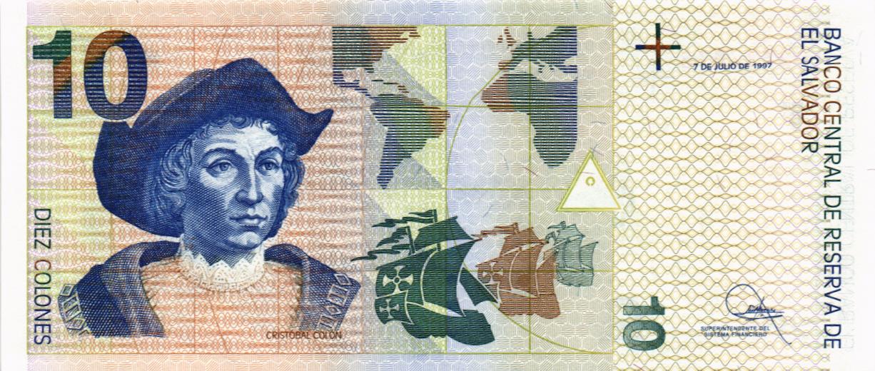 САЛЬВАДОР 10 КОЛОН мини 2