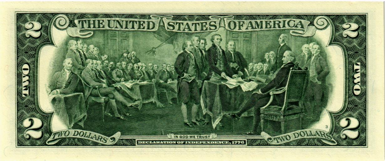 США 2 ДОЛЛАРА (F - АТЛАНТА, REPLACEMENT) мини 2