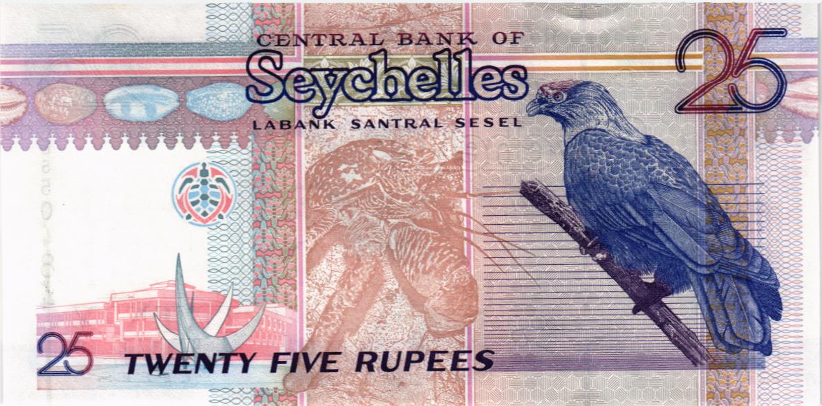 СЕЙШЕЛЬСКИЕ ОСТРОВА 25 РУПИЙ мини 2