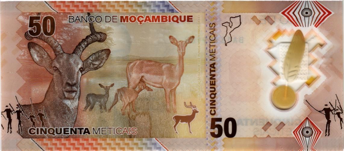 МОЗАМБИК 50 МЕТИКАЛЬ мини 2