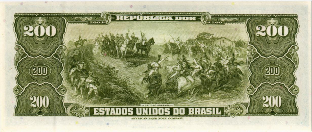 БРАЗИЛИЯ 200 КРУЗЕЙРО мини 2