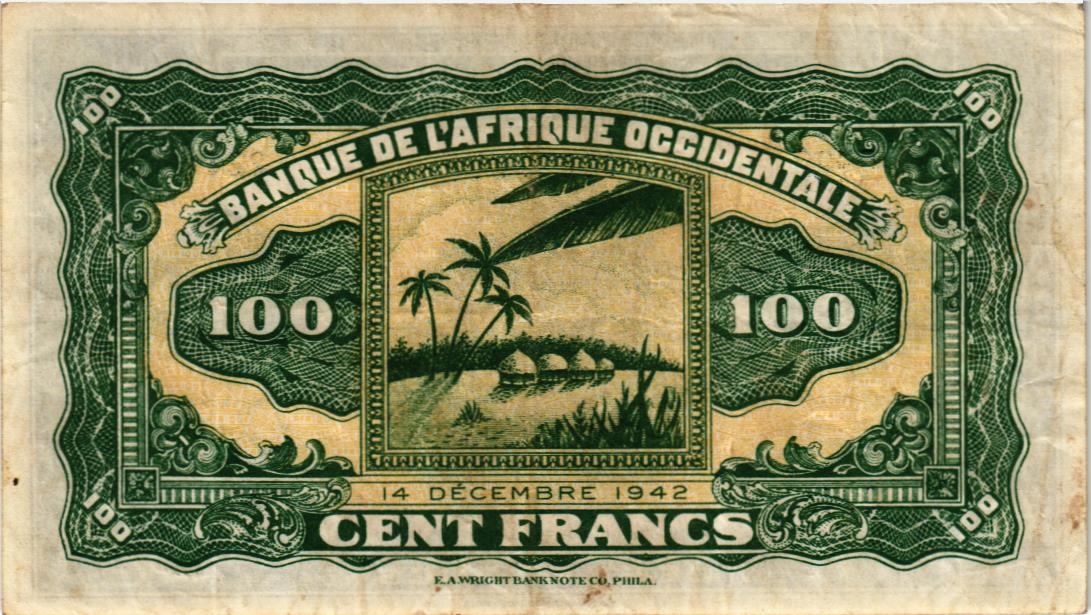 WAS - ЗАПАДНАЯ АФРИКА 100 ФРАНКОВ мини 2