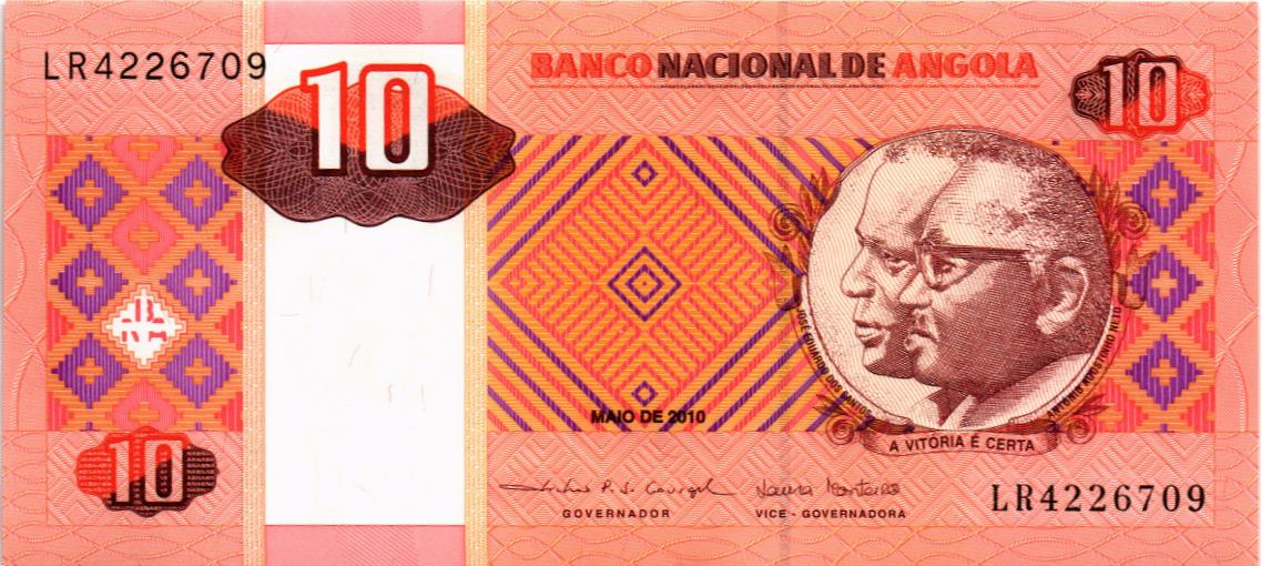 АНГОЛА 10 КВАНЗА
