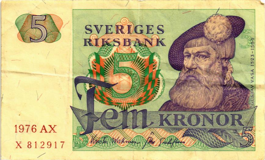 ШВЕЦИЯ 5 КРОН мини 1