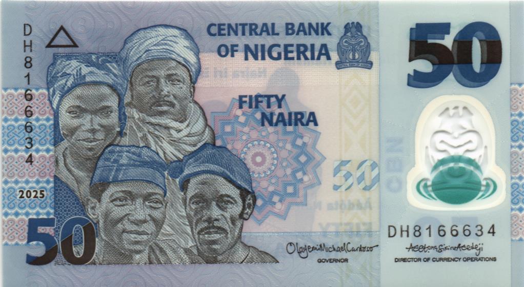 НИГЕРИЯ 50 НАЙРА мини 1