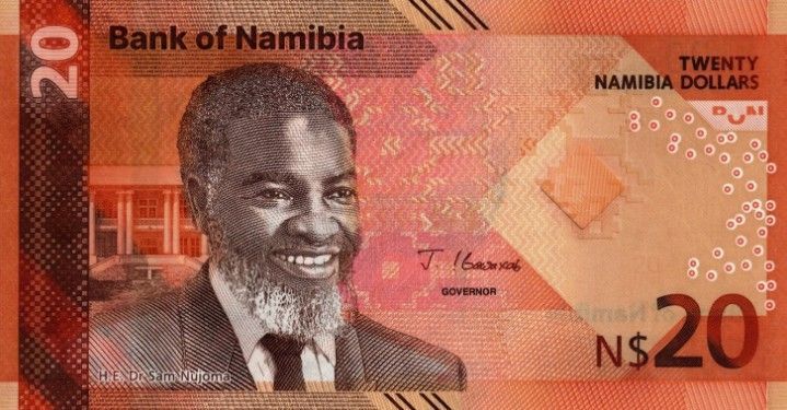 НАМИБИЯ 20 ДОЛЛАРОВ
