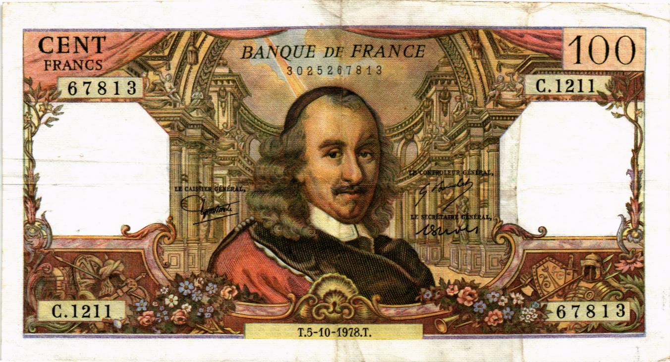 ФРАНЦИЯ 100 ФРАНКОВ