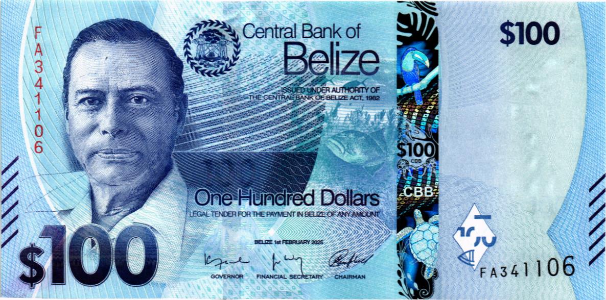 БЕЛИЗ 100 ДОЛЛАРОВ