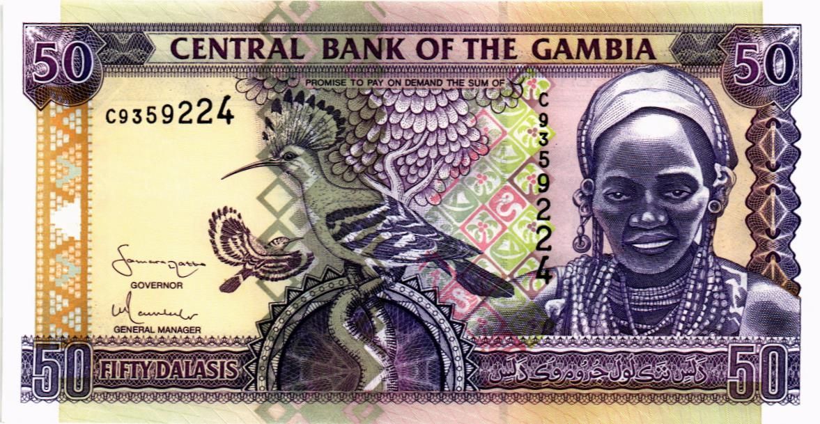 ГАМБИЯ 50 ДАЛАСИ