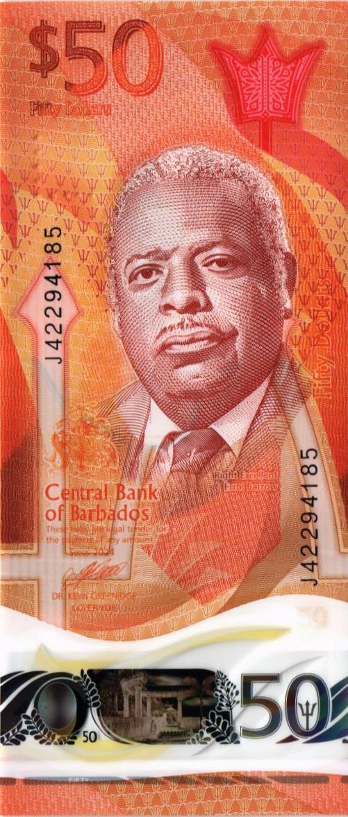 БАРБАДОС 50 ДОЛЛАРОВ