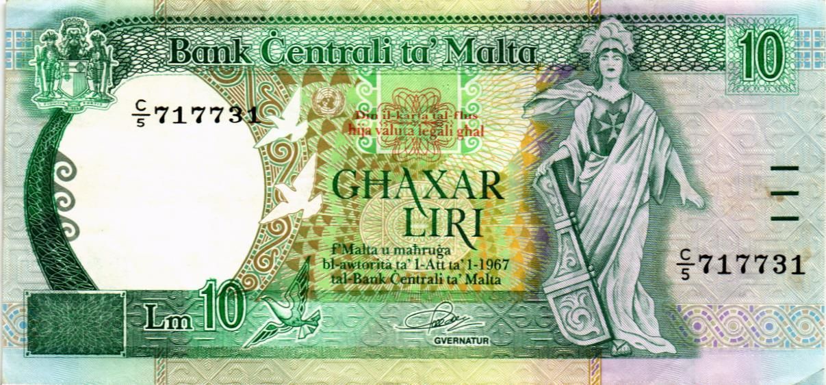 МАЛЬТА 10 ЛИР мини 1